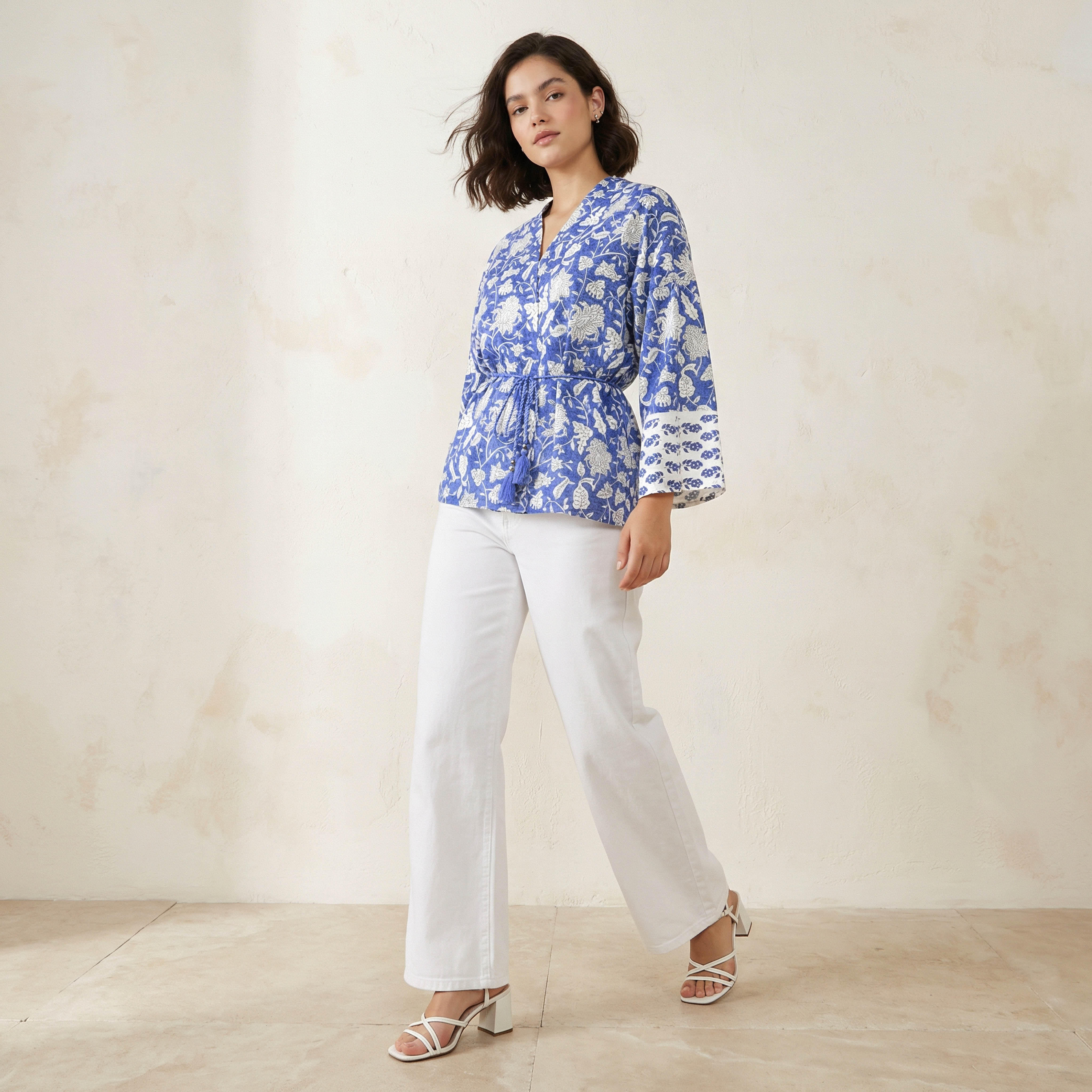 Cotton Wrap Top with Floral Print-women-clothing-shirtsandblouses-blouses-image-4