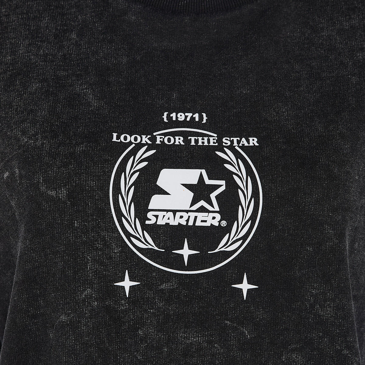 Starter Cotton T-shirt with Logo Print-women-clothing-tshirts-image-2