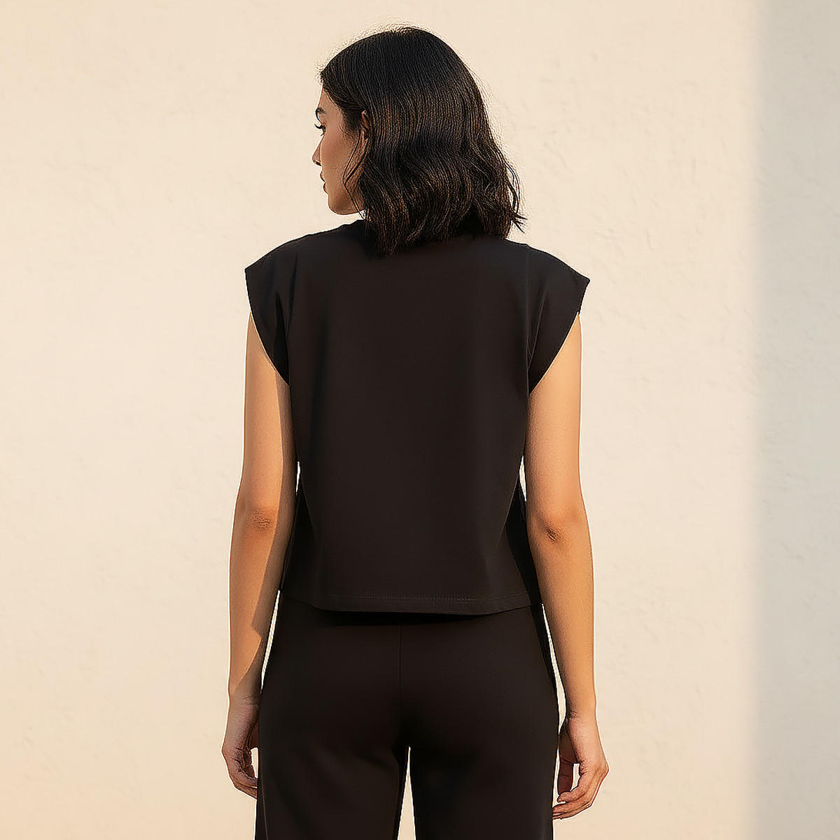 Starter Cotton T-shirt with Logo Print-women-clothing-tshirts-image-4
