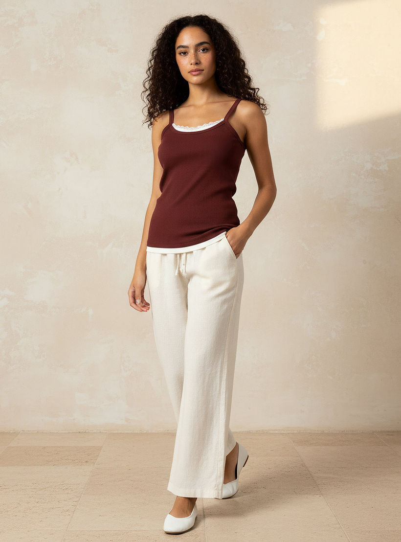 Tank Top with Ribbed Texture-women-clothing-tshirts-image-4
