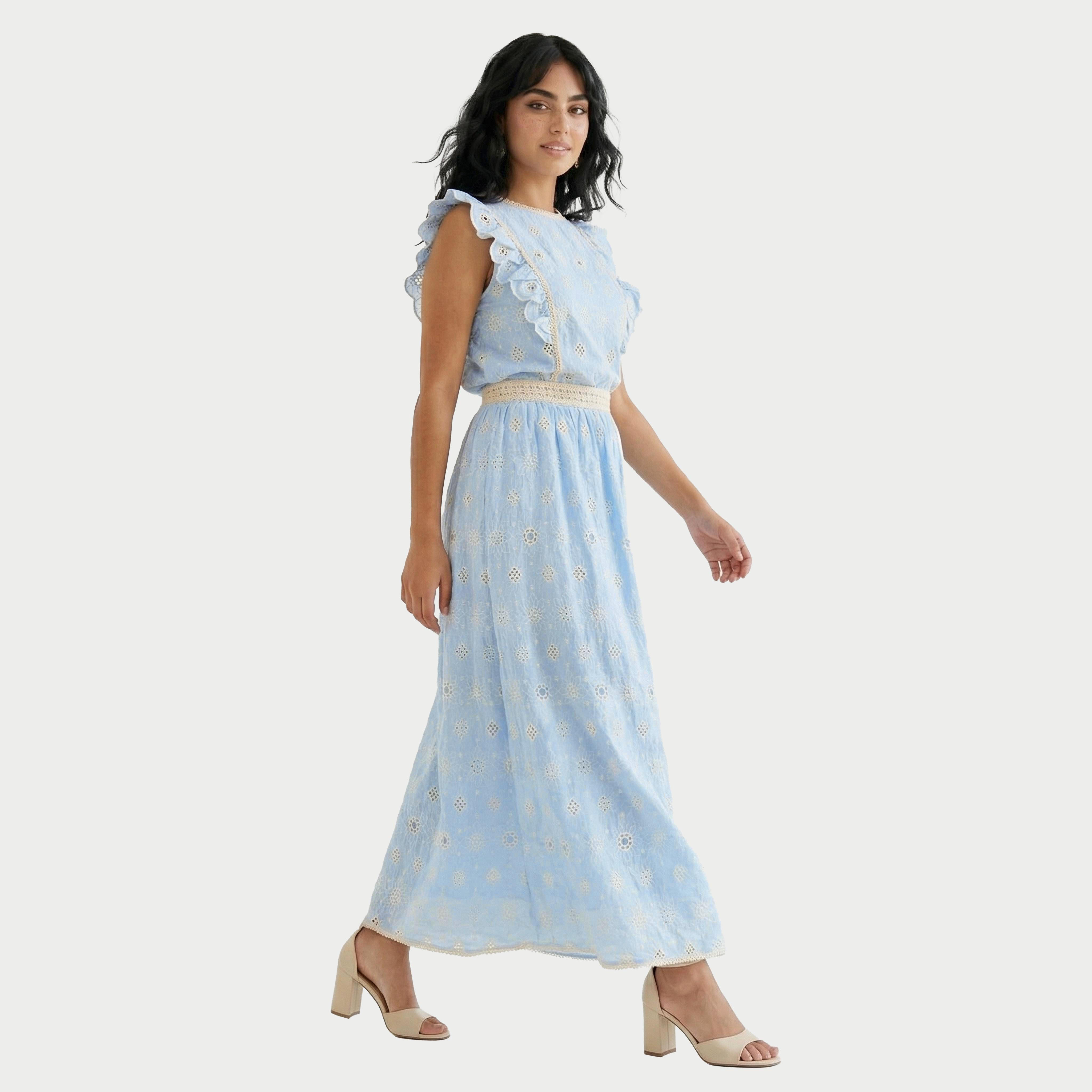 تنورة ماكسي إيه لاين مطرزة-women-clothing-bottoms-skirts-image-3