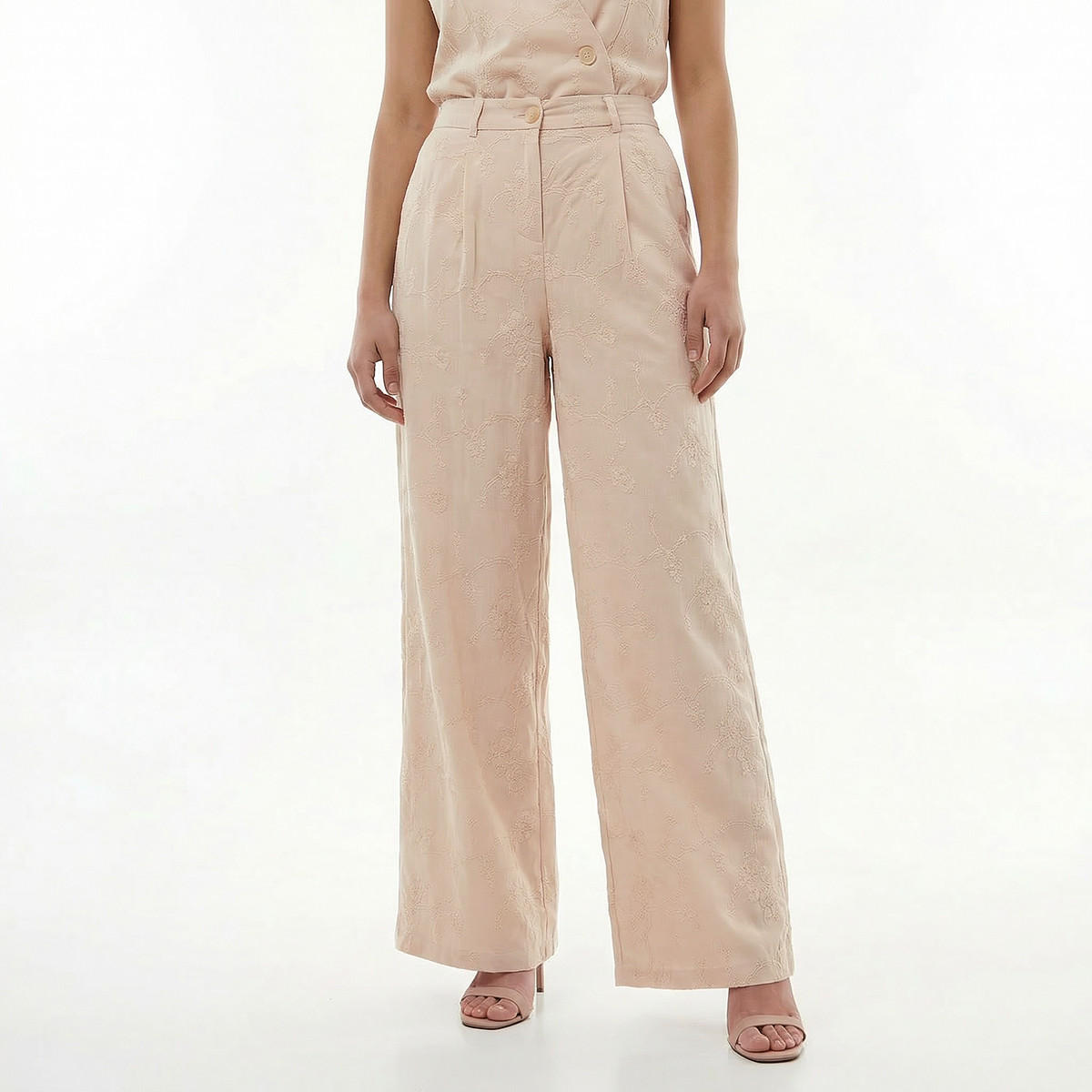 Mid-Rise Embroidered Wide Leg Pants-women-clothing-bottoms-trousers-image-6