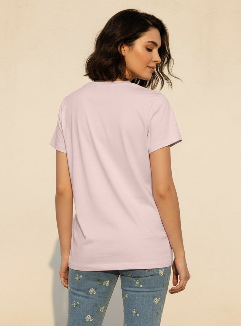 تيشيرت قطن مطرز-women-clothing-tshirts-image-4