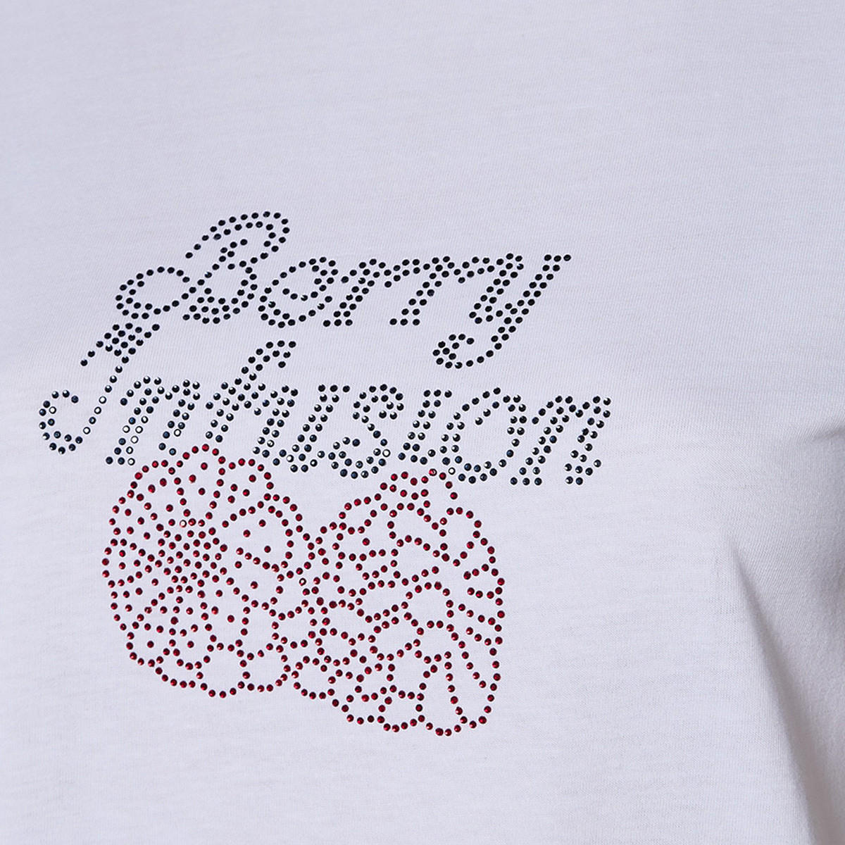 Cotton T-shirt with Embellishment-women-clothing-tshirts-image-2