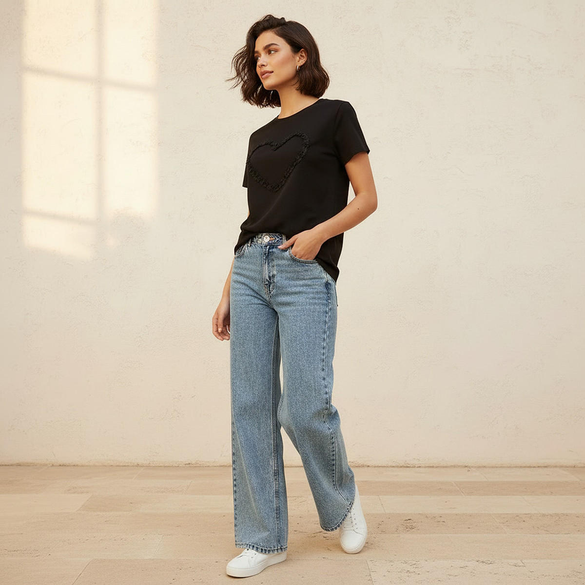 تيشيرت قطن مزخرف-women-clothing-tshirts-image-5