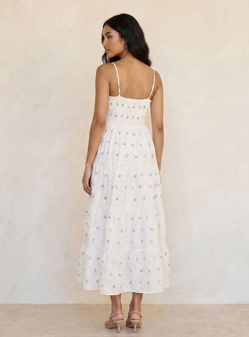 Splash Youth Floral Print A-line Cotton Dress Adjustable Straps-women-clothing-dresses-image-3