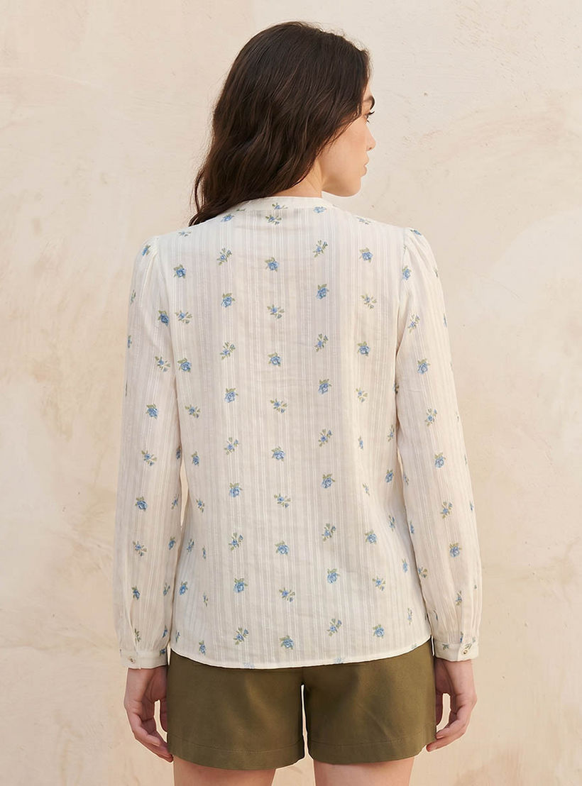 Splash Youth Cotton Shirt Floral Print-women-clothing-shirtsandblouses-shirts-image-4