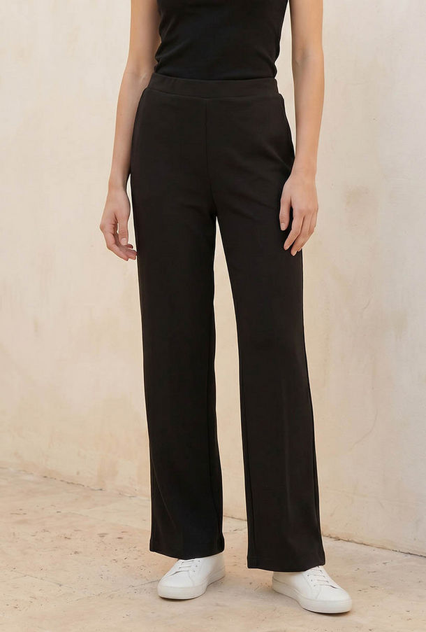 Splash Youth Straight Fit Mid-Rise Pants-women-image-1