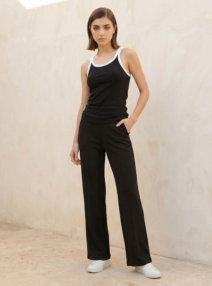 Splash Youth Straight Fit Mid-Rise Pants-women-clothing-trousers-image-3