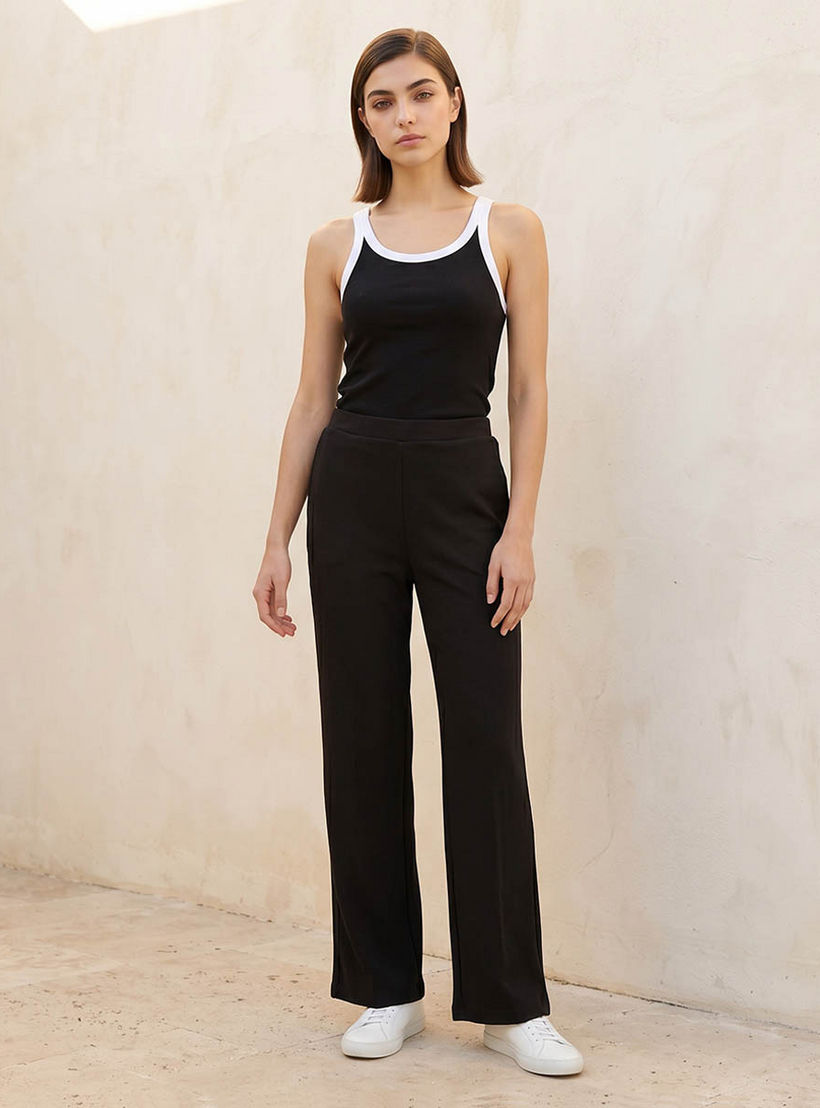 Splash Youth Straight Fit Mid-Rise Pants-women-clothing-trousers-image-5