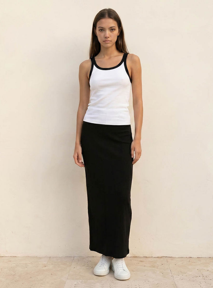 Splash Youth Maxi Pencil Skirt-women-clothing-skirts-image-3