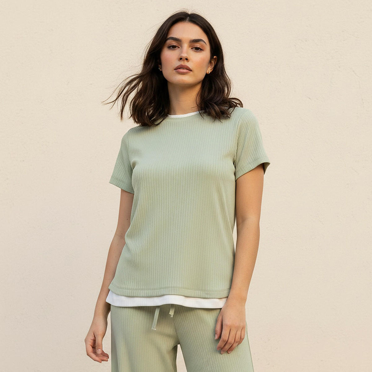 Splash Youth T-shirt with Ruched Detail-women-clothing-tshirts-image-1