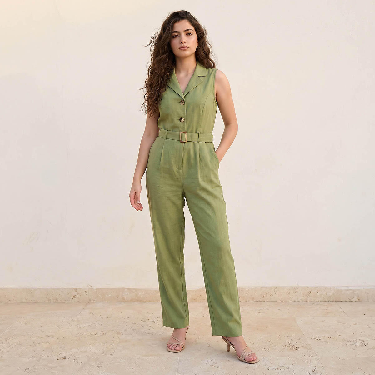 Splash Youth Jumpsuit with Notch Lapel-women-clothing-jumpsuits-image-1