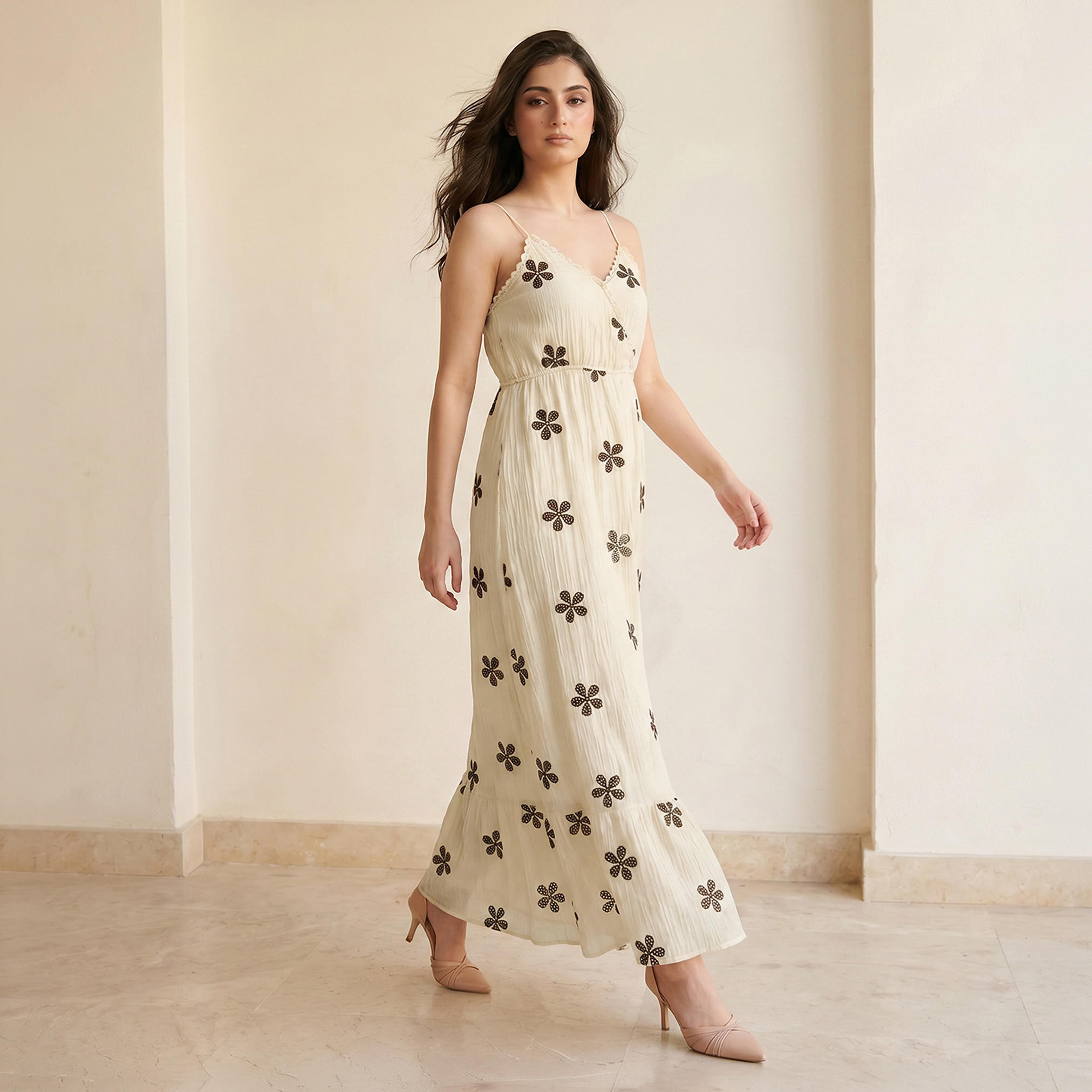 Splash Youth Strappy A-line Dress with Embroidery-women-clothing-dresses-image-4