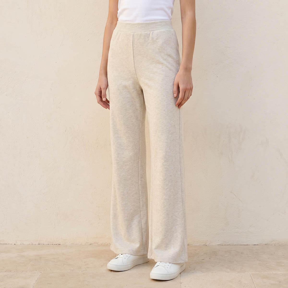 بنطلون ليقنز بخصر متوسط الارتفاع وحافة واسعة من سبلاش يوث-women-clothing-leggings-image-1