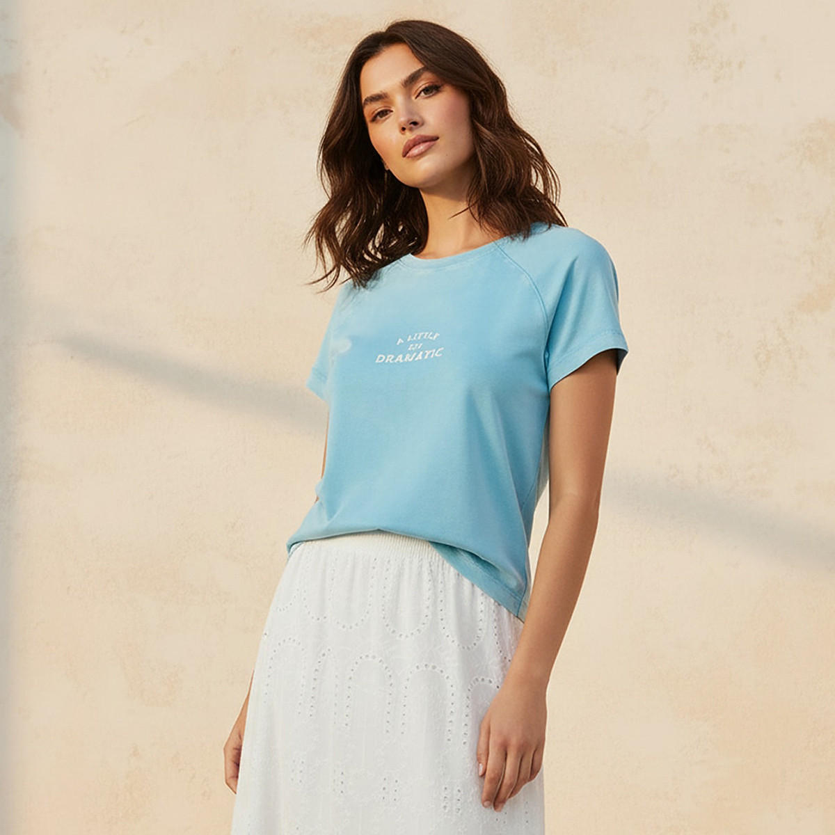 تيشيرت بطبعات شعار من سبلاش يوث-women-clothing-tshirts-image-6