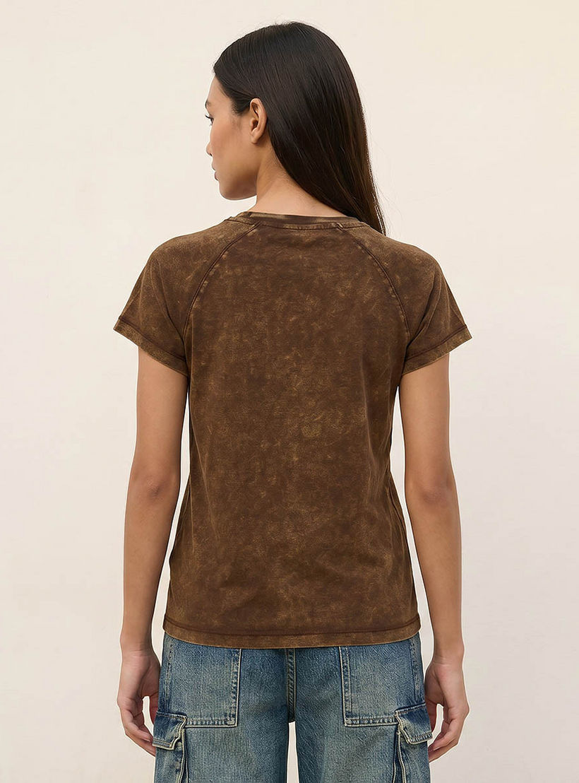 تيشيرت بطبعات شعار من سبلاش يوث-women-clothing-tshirts-image-4