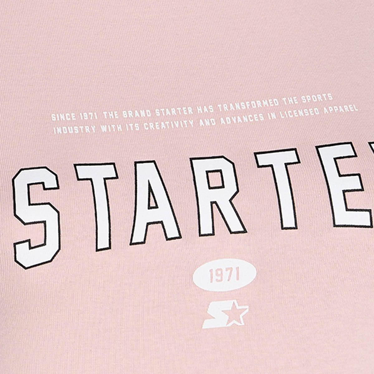 تيشيرت بتفاصيل بارزة متباينة من ستارتر-women-clothing-tshirts-image-2