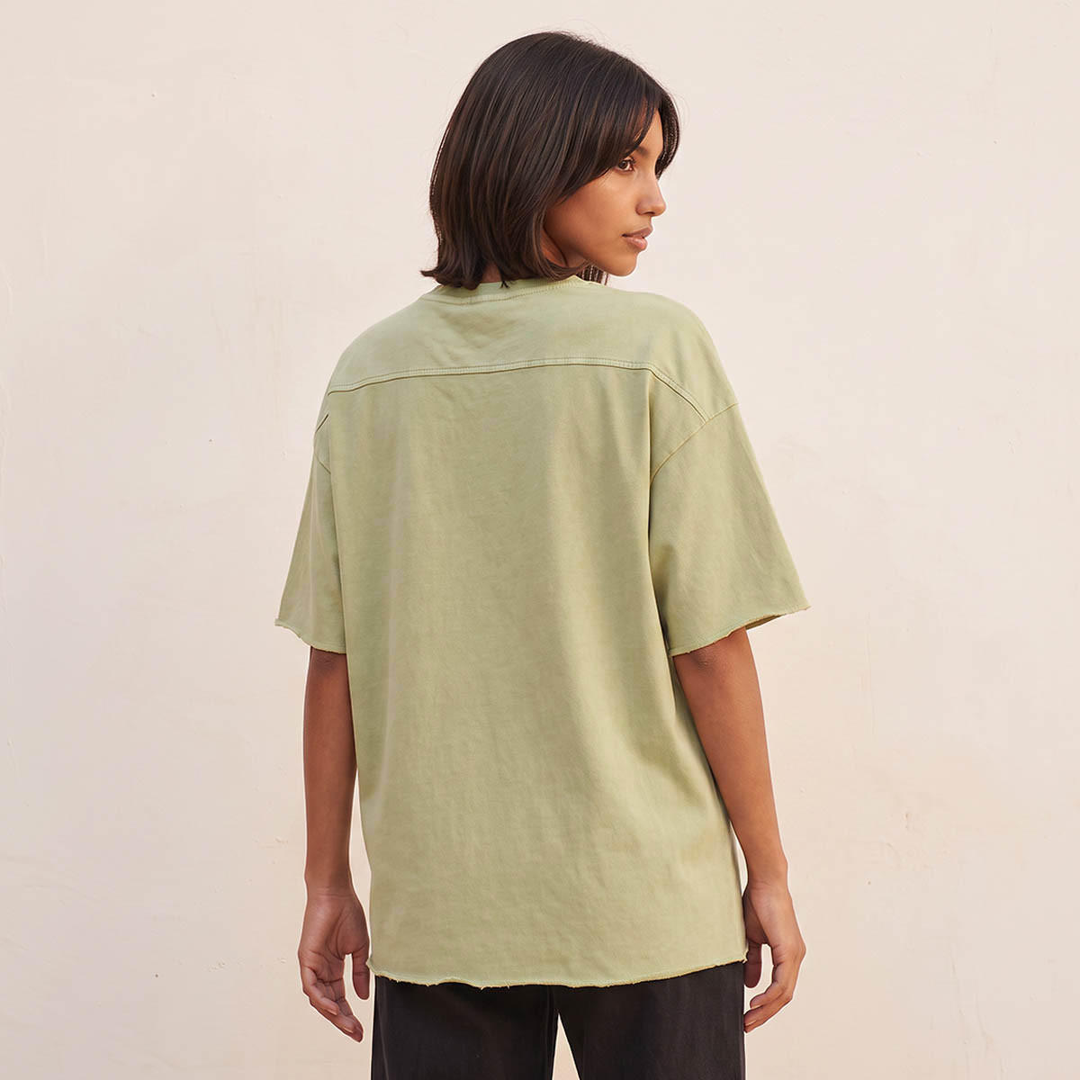تيشيرت قطن بملمس بارز-women-clothing-tshirts-image-3