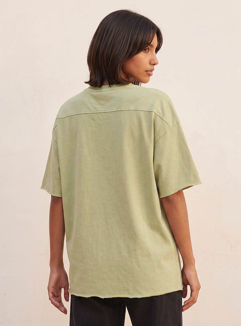 تيشيرت قطن بملمس بارز-women-clothing-tshirts-image-3