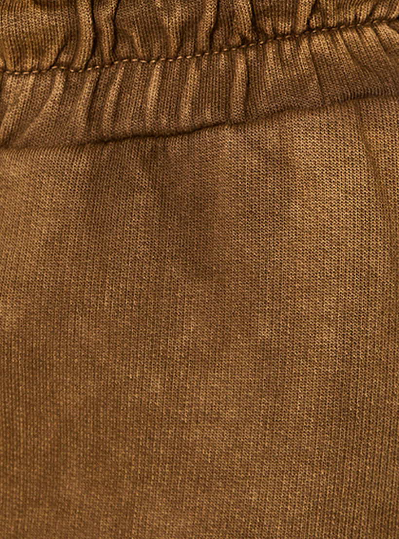 بنطلون رياضي بقصة عادية ورباط إغلاق-women-clothing-bottoms-joggers-image-2