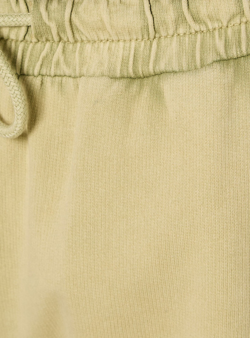 بنطلون رياضي بقصة عادية ورباط إغلاق-women-clothing-bottoms-joggers-image-2