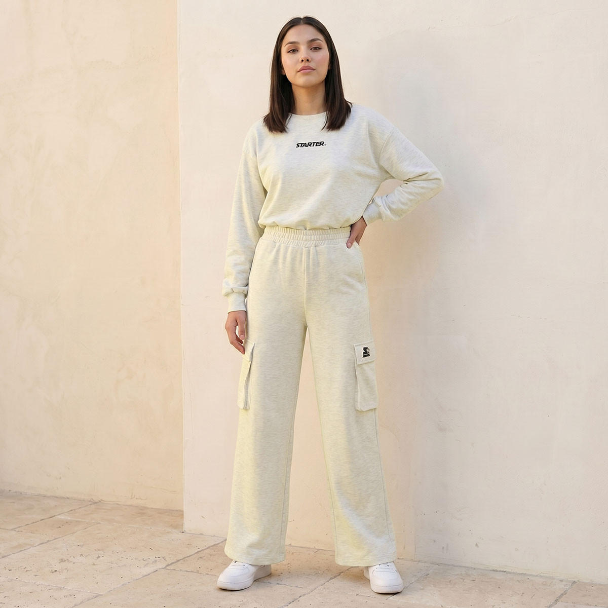 Splash Youth Elasticated Waist Cargo Joggers-women-clothing-bottoms-joggers-image-3