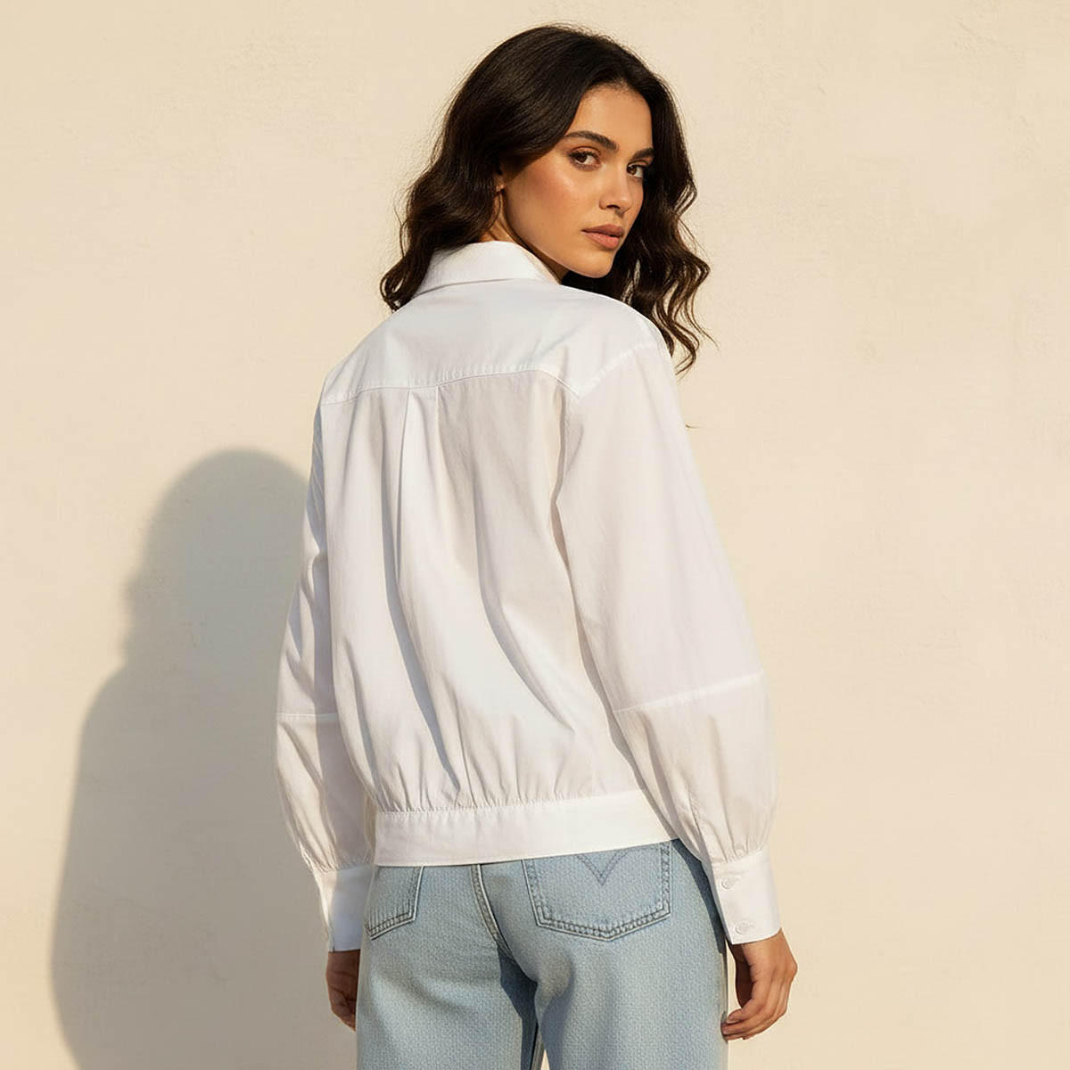 قميص سبلاش عصري بأكمام طويلة وتفاصيل رباط-women-clothing-shirtsandblouses-shirts-image-4