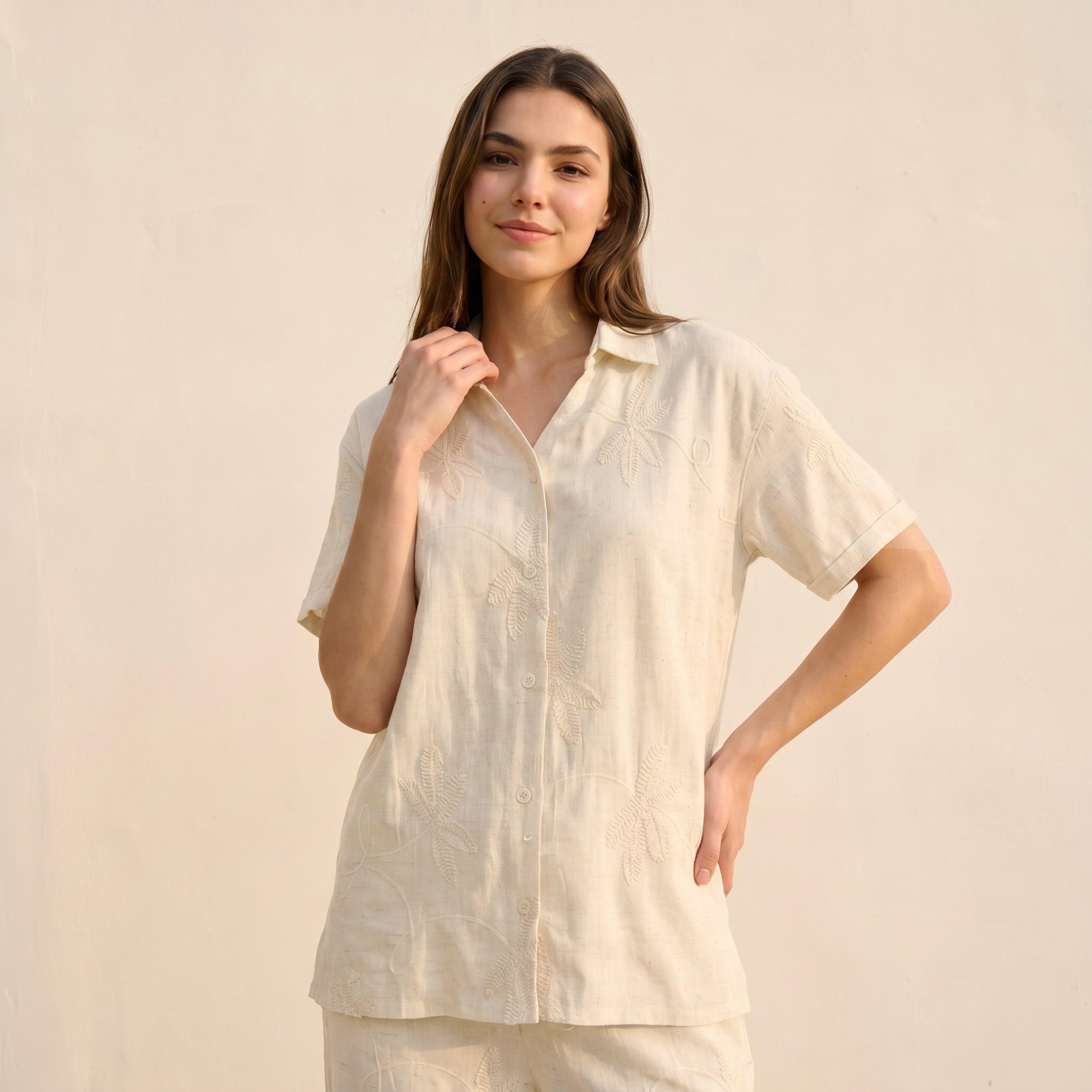 Splash Youth Shirt with Embroidery-women-clothing-shirtsandblouses-shirts-image-1