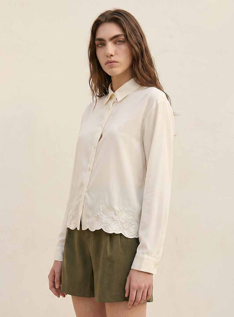قميص ليوسيل ناعم بتطريز أزهار أنيق من سبلاش يوث-women-clothing-shirtsandblouses-shirts-image-1