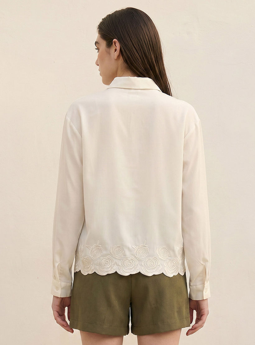 قميص ليوسيل ناعم بتطريز أزهار أنيق من سبلاش يوث-women-clothing-shirtsandblouses-shirts-image-4