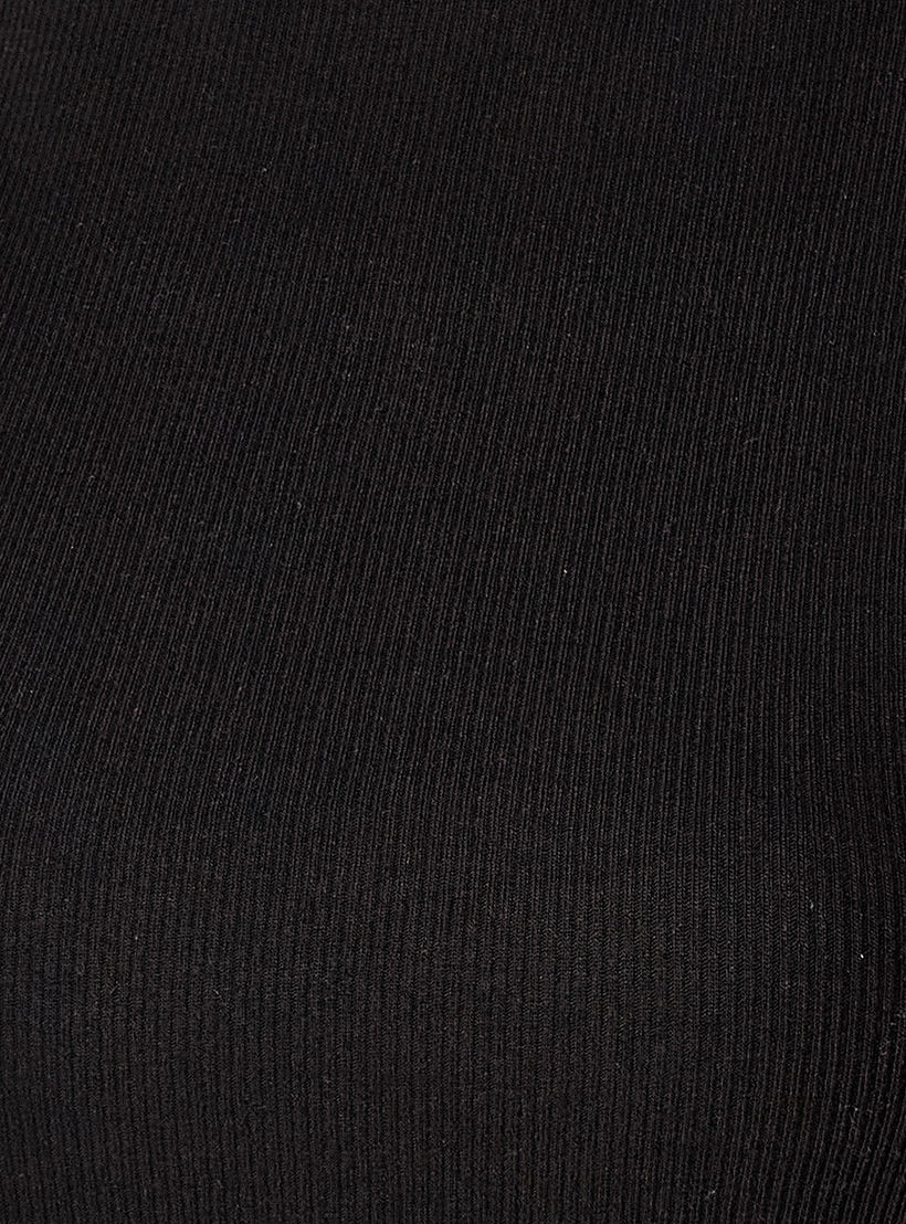 بلوزة مضلعة بقصة سليم يوث من سبلاش-women-clothing-tshirts-image-2