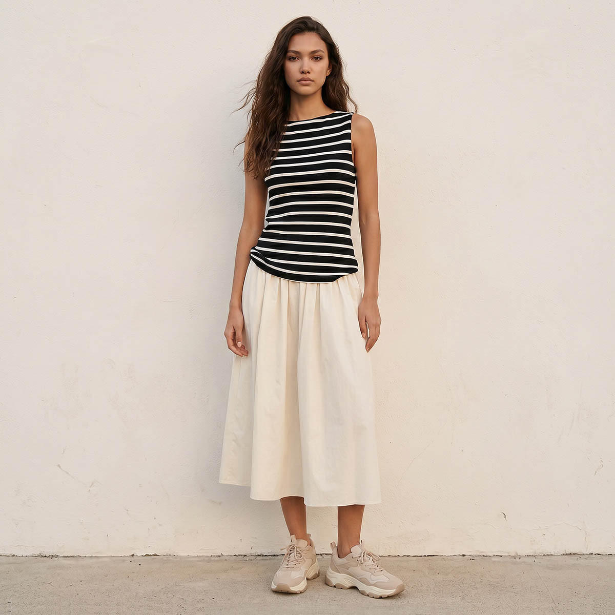 بلوزة مضلعة بقصة ضيقة من سبلاش يوث-women-clothing-tshirts-image-3