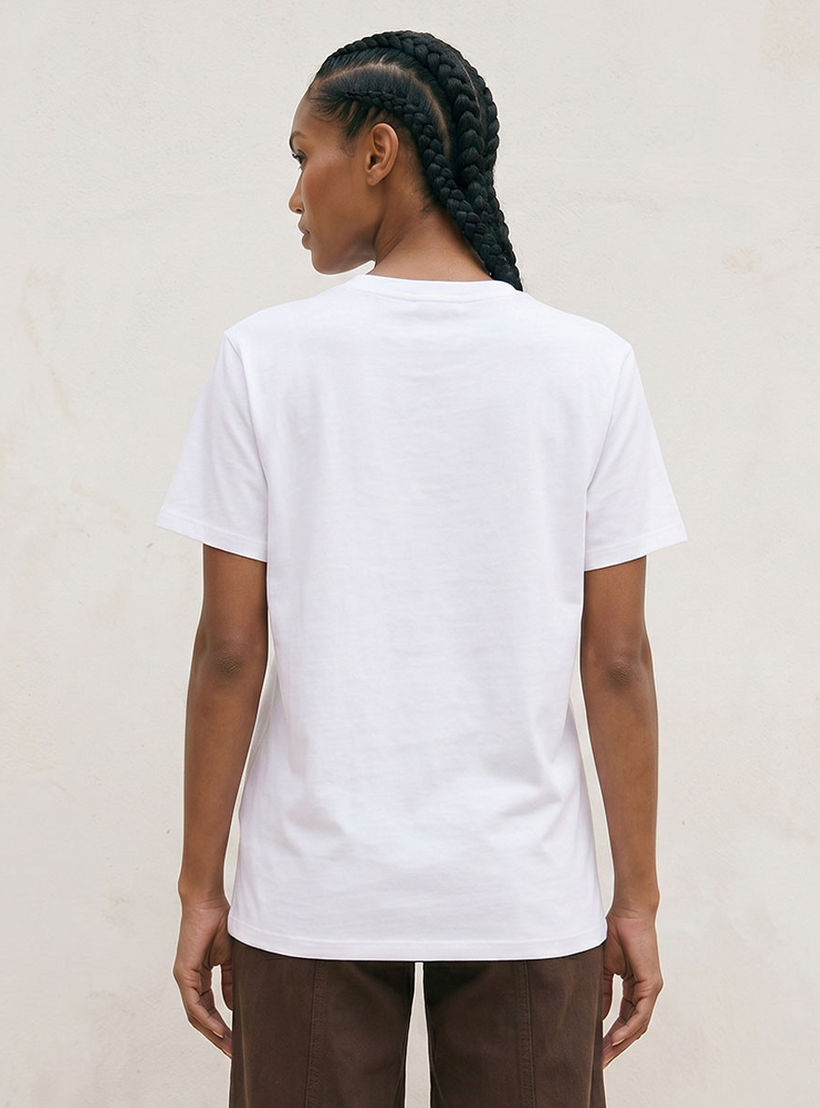 تيشيرت بزينة بروش من سبلاش يوث-women-clothing-tshirts-image-4