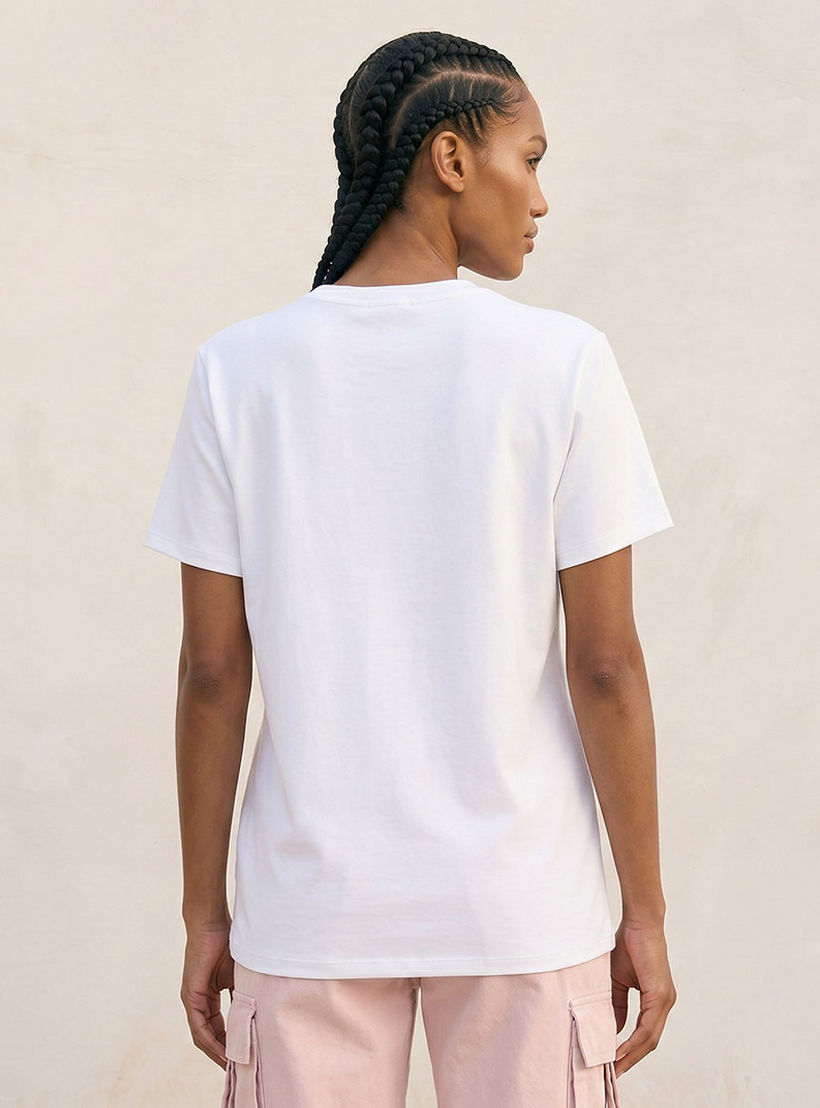 تيشيرت بزينة بروش من سبلاش يوث-women-clothing-tshirts-image-4
