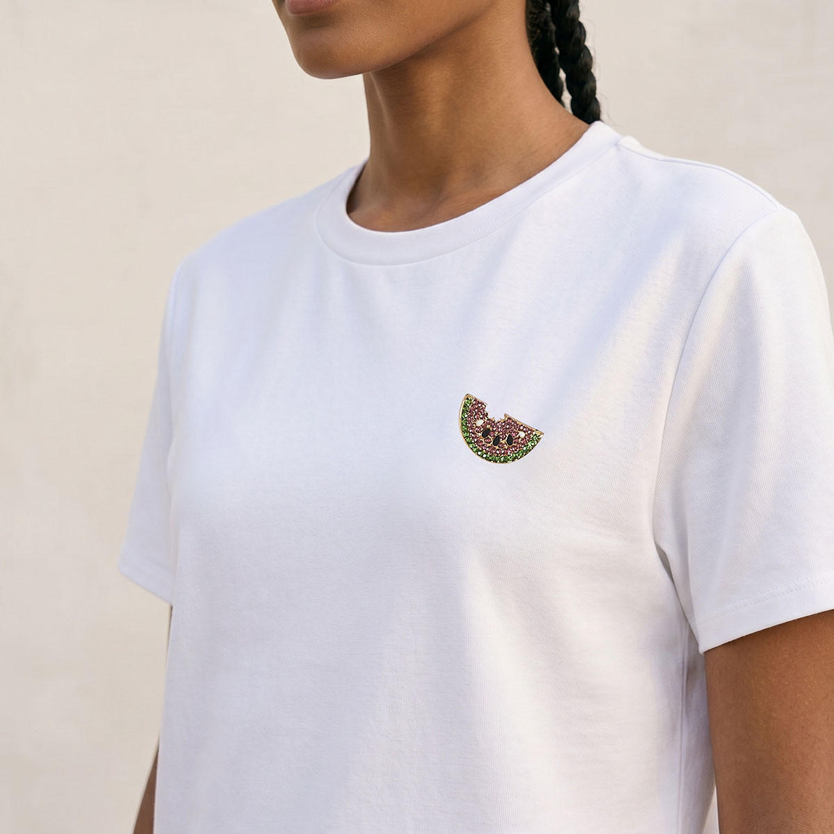 تيشيرت بزينة بروش من سبلاش يوث-women-clothing-tshirts-image-5