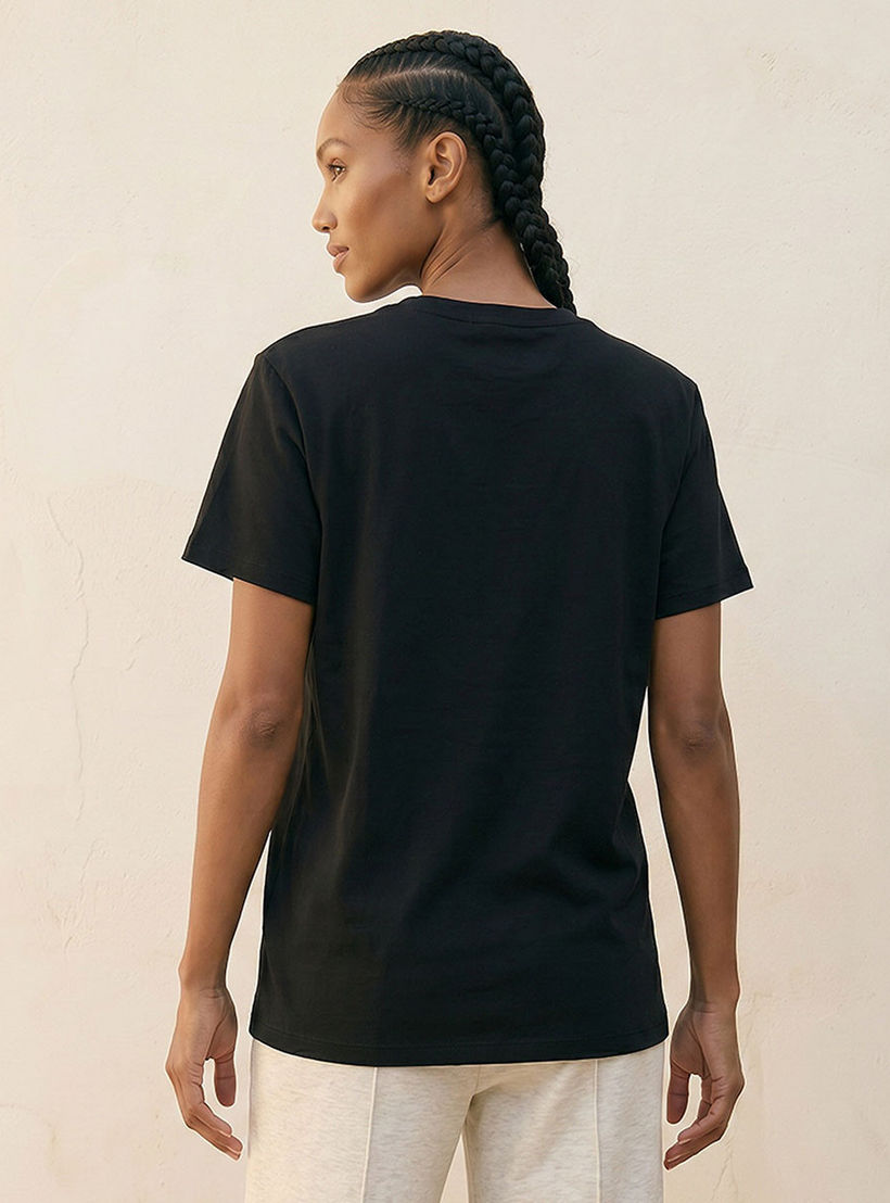 تيشيرت بزينة بروش من سبلاش يوث-women-clothing-tshirts-image-4