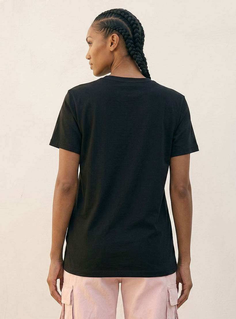 تيشيرت بزينة بروش من سبلاش يوث-women-clothing-tshirts-image-4