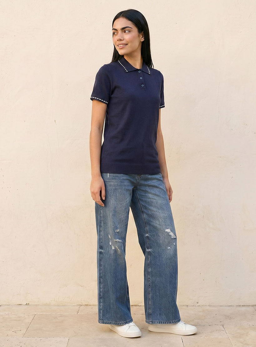 تيشيرت بولو من سبلاش يوث-women-clothing-tshirts-image-3