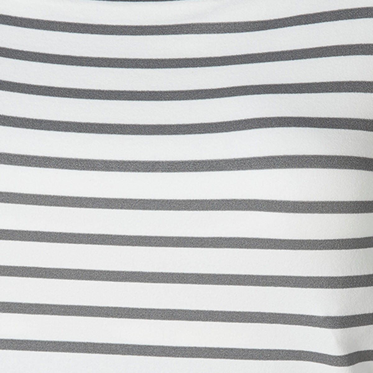 تيشيرت مقلم بقصة ضيقة وياقة مريعة بدون درزات من سبلاش يوث-women-clothing-tshirts-image-2