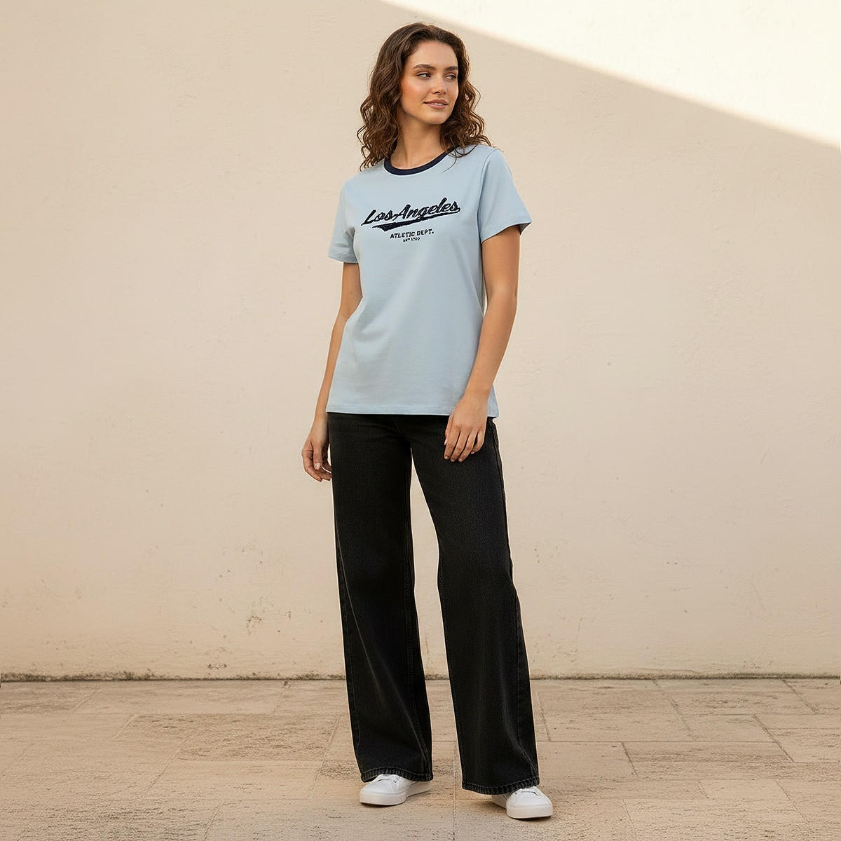 Splash Youth Cotton T-shirt with Embroidery-women-clothing-tshirts-image-3