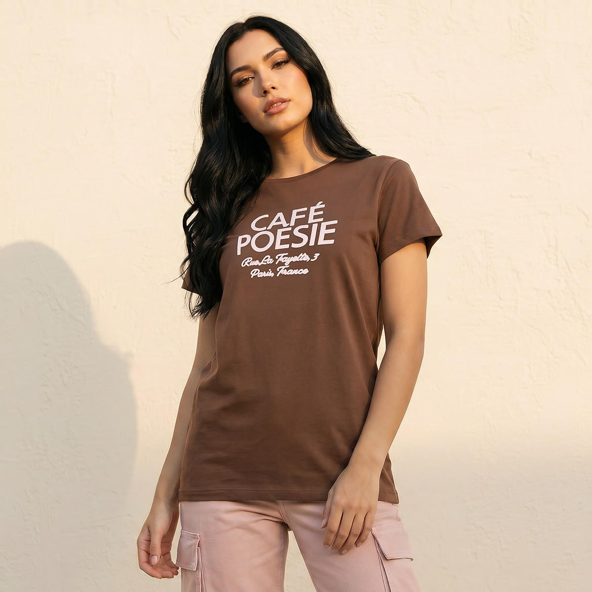 Splash Youth Cotton T-shirt with Embroidery-women-clothing-tshirts-image-1