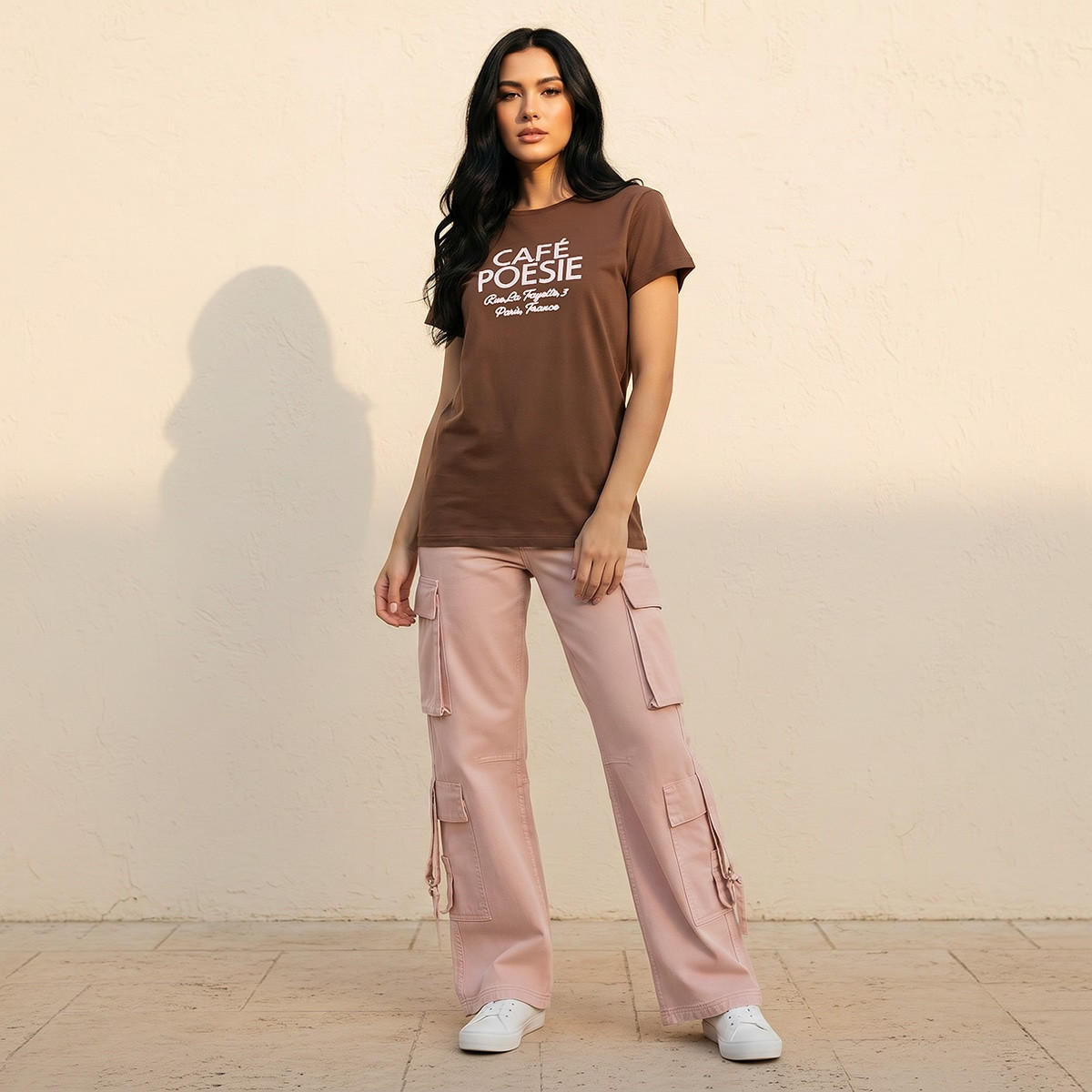 Splash Youth Cotton T-shirt with Embroidery-women-clothing-tshirts-image-3