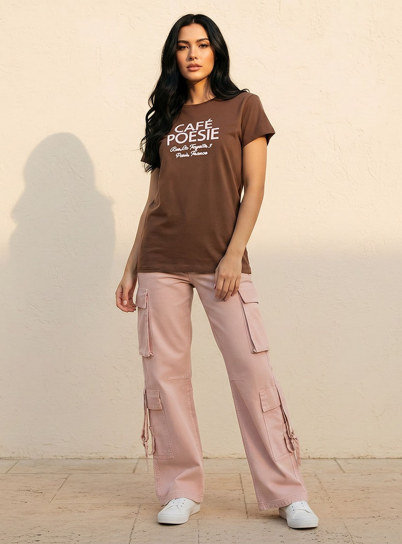 Splash Youth Cotton T-shirt with Embroidery-women-clothing-tshirts-image-3