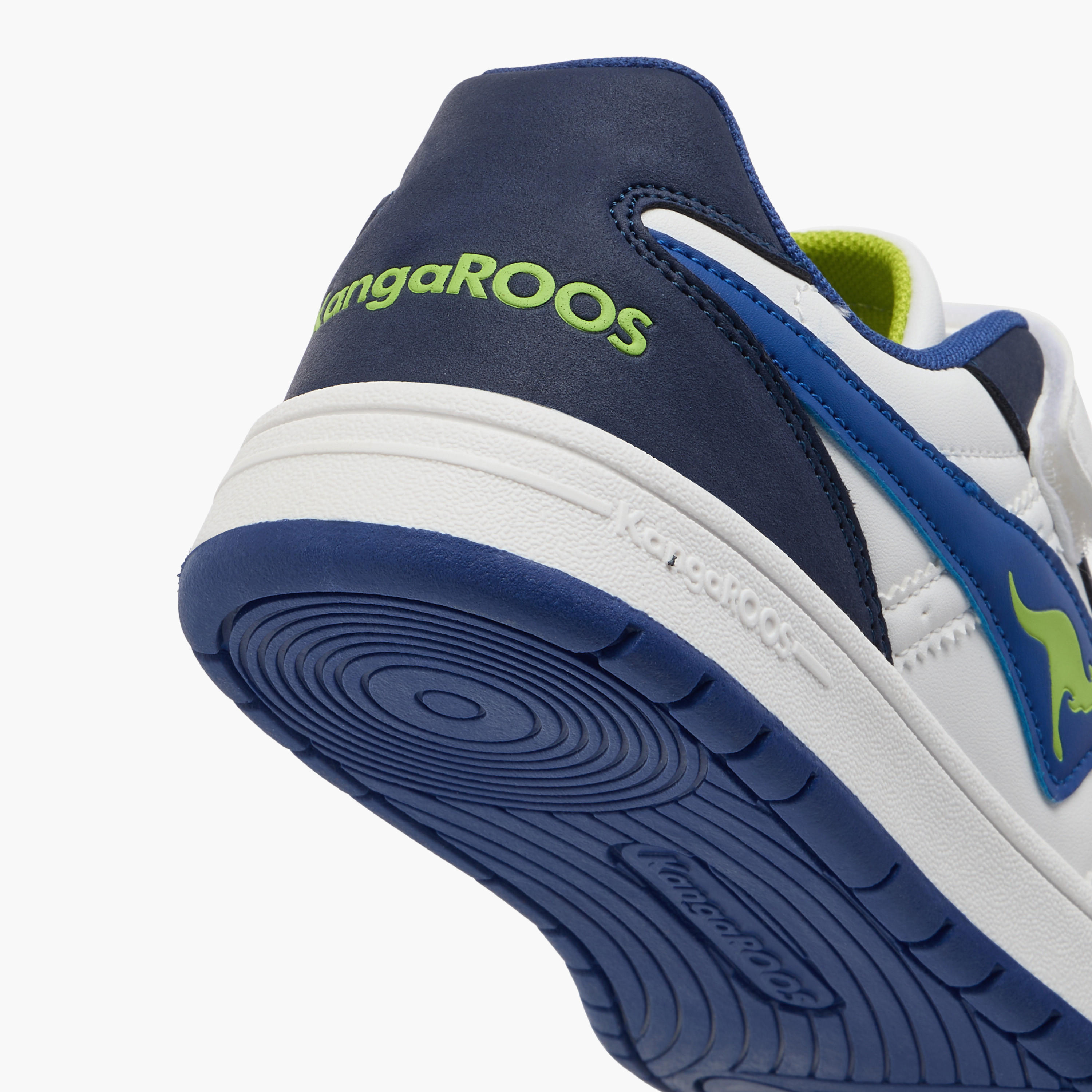 KangaROOS Women's Logo Detail Sneakers with Hook and Loop Closure-women-shoes-sneakers-image-5