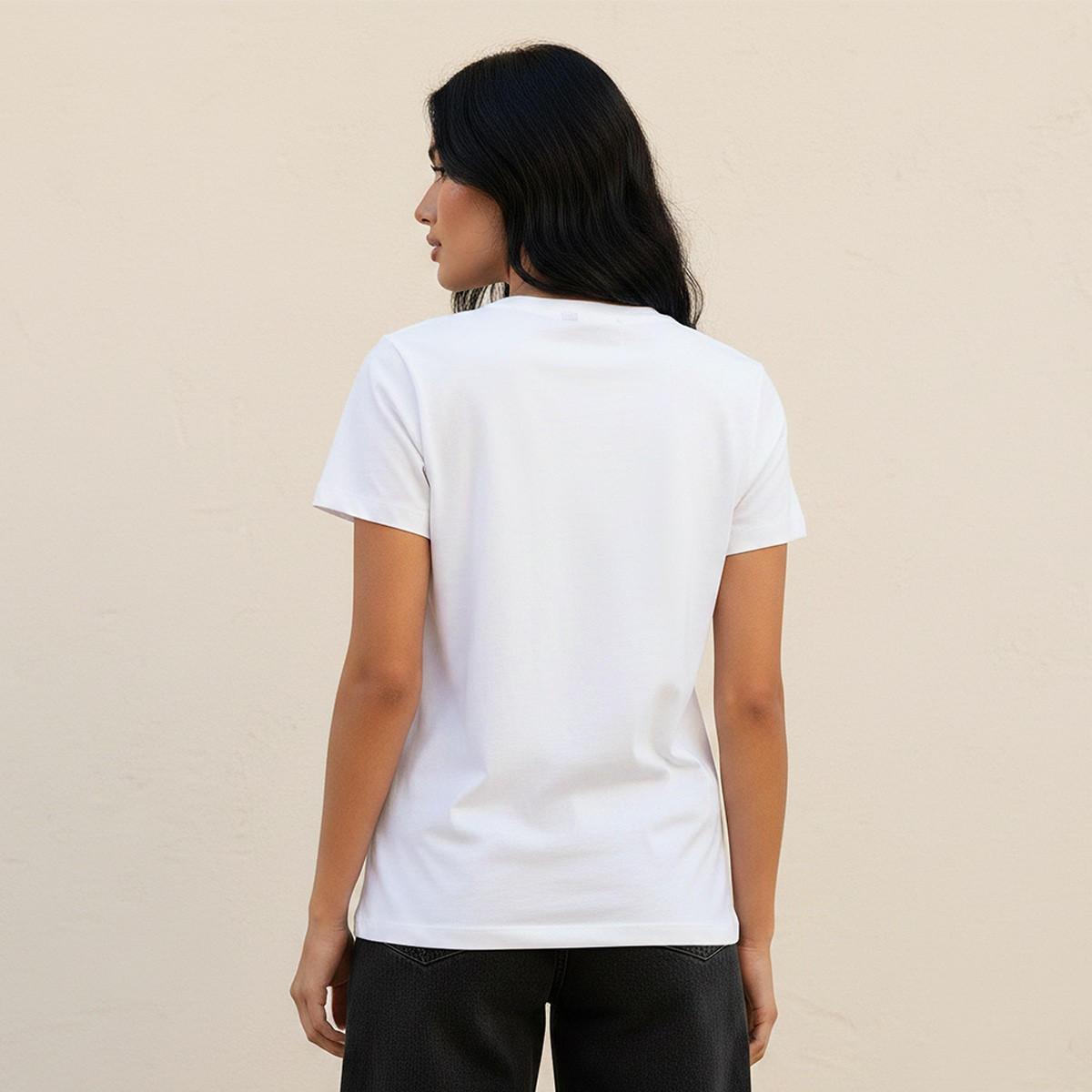 تيشيرت قطن بطبعات زهور من سبلاش يوث-women-clothing-tshirts-image-4