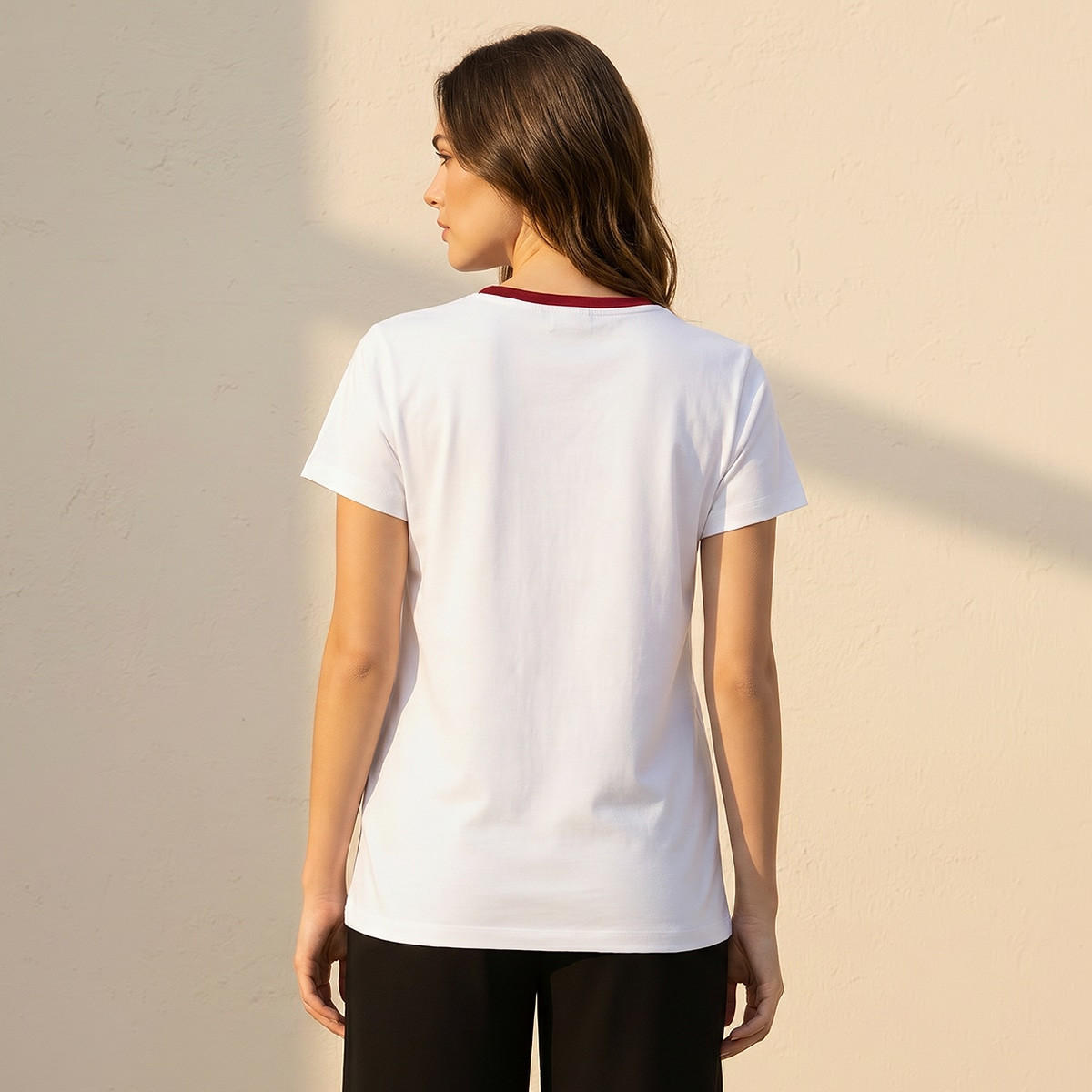 Splash Youth Cotton T-shirt with Floral Print-women-clothing-tshirts-image-4