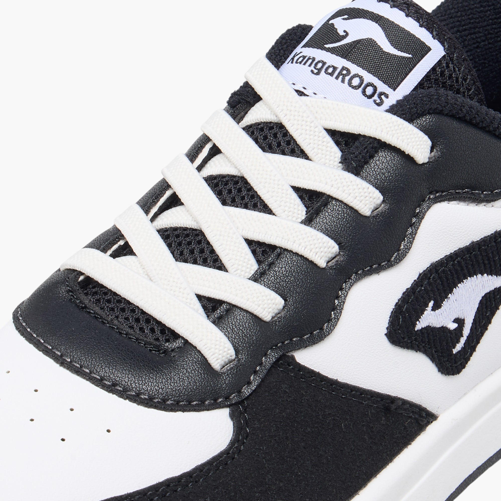 KangaROOS Kids' Colourblock Sneakers with Lace-Up Closure-boys-shoes-sneakers-image-4