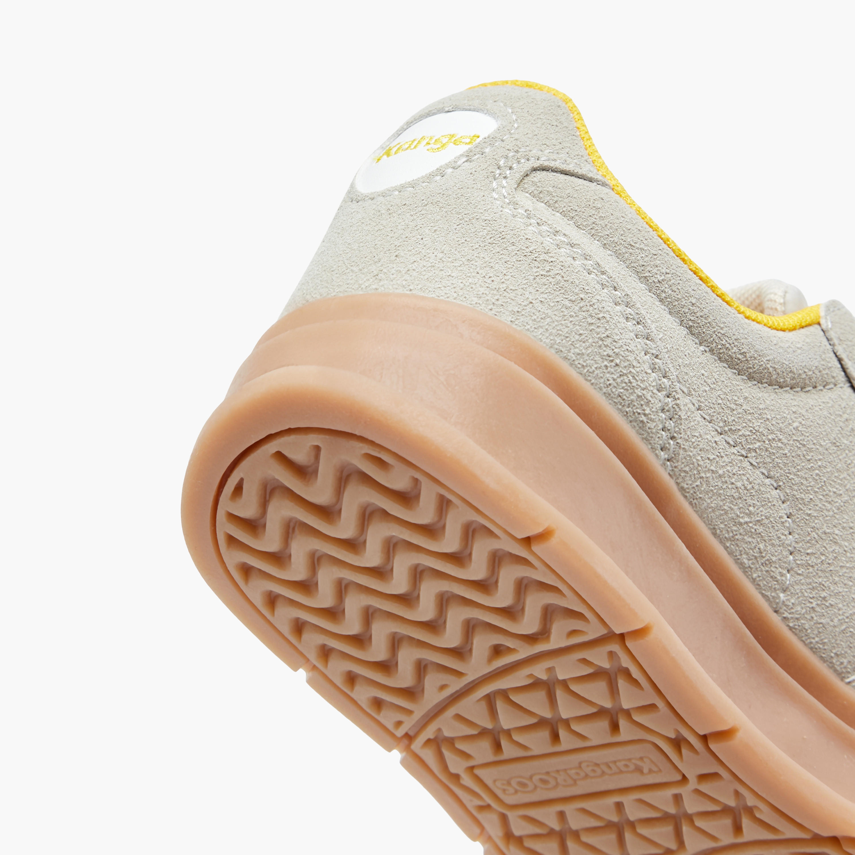 KangaROOS Girls' Panelled Sneakers with Lace-Up Closure-girls-shoes-sneakers-image-5