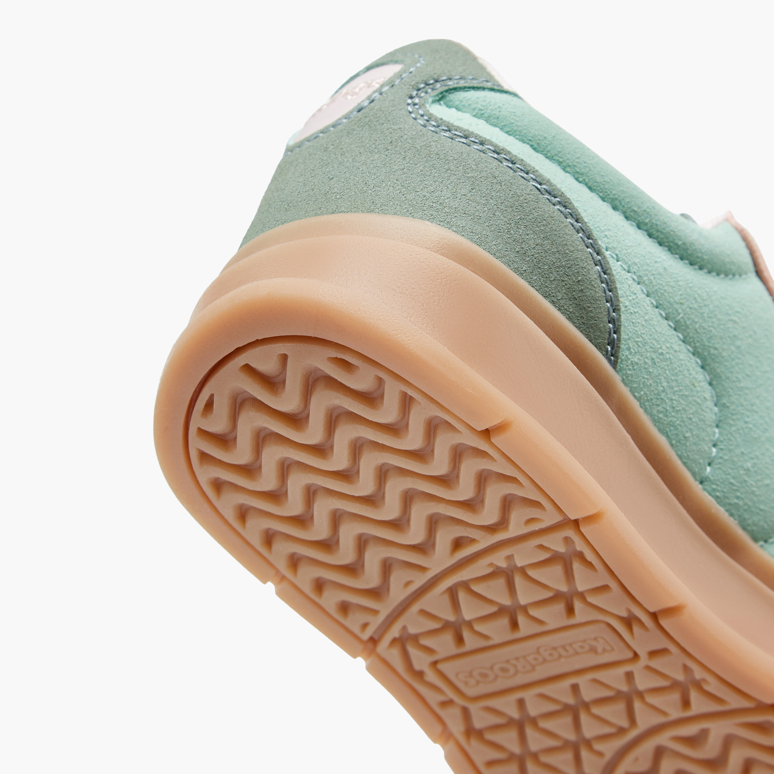 KangaROOS Girls' Panelled Sneakers with Lace-Up Closure-girls-shoes-sneakers-image-5
